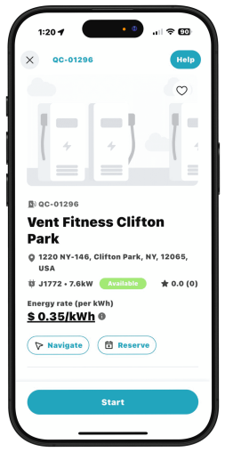 Charger Location Info